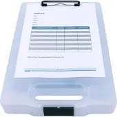 Genie Klemmbrett CL900T mit Aufbewahrungsfach transparent