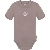 Normani Baby Merino Kurzarmbody „Tihoi" - 9305