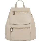 Samantha Look Cityrucksack echt Leder, Made in Italy