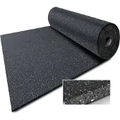 Floordirekt Stallmatte aus Gummigranulat Stallboden leichte Verlegung rutschfest 5 mm Stärke 62,5x450 cm