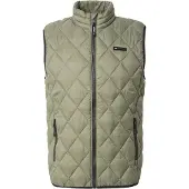 Superdry für Herren. M5012143A Weste Fuji Lite grün (XXL), Lässig, Nylon