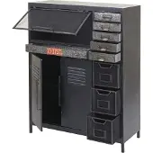 Mendler Apothekerkommode MCW-F32, Schubladenschrank Sideboard, Industriedesign 115x89x35cm