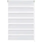 Gardinia EASYFIX Doppelrollo weiß 120 x 150 cm