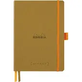 Rhodia GoalBook A5 Dotted Gold