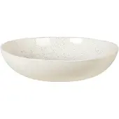 Broste Copenhagen - Nordic Salat bowl, Stoneware - Vanilla