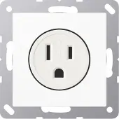 JUNG Steckdose 1f aws glz AS/A UP IP20 ZP A521-15WW