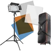 Walimex LED 500 Artdirector dimmbar 21210 Fladelampe 30 W