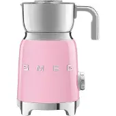 Smeg MFF01 WHEU /CREU /BLEU /PGEU /RDEU /PBEU/PKEU Stand-Milchaufschäumer, 0,6 l FÃ1/4llmenge, Induktions-Aufwärmfunktion, Verschiedene Temperatureinstellungen, Automatische Abschaltung
