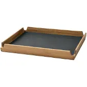 Lind DNA Tablett Square S Airy Nupo Anthracite / Teak