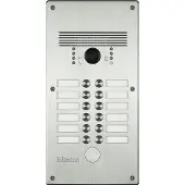 Legrand 308013 Video-Türstation LINEA300 mit 12 Ruftasten, Ausführung: Edelstahl