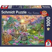 Schmidt Spiele Verzaubertes Drachenland, 1000 Stück(e), Fee
