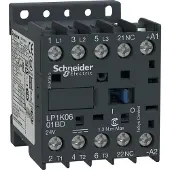 Schneider Electric Schütz, 3 P, 6A AC-3, Sp. 220VDC, 1Ö LP1K0601MD