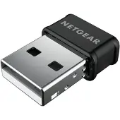 Netgear A6150, Kabellos, USB, WLAN, Wi-Fi 5 (802.11ac), 867 Mbit/s, Schwarz