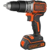 Black & Decker BL188KB-QW, Schraubpistole, Pistolengriff, Schnellwechselfutter, Orange, Bürstenlos, 1650 RPM