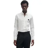 HUGO Slim-Fit Hemd aus Stretch-Baumwoll-Canvas Grösse S