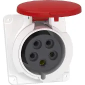Schneider Electric Electric PKF32F435 CEE Anbausteckdose, Schraubklemmen, 32A, 3p+N+E, 380-415 V AC