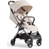 Silver cross Kinderwagen Clic Mandel, Einhand-Klappfunktion, verstellbare Fußstütze und Rückenlehne, 5,95 kg