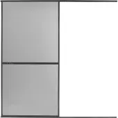 CULEX Hecht 101390107-VH Fliegengitter Schiebetür Einzelelement 120x240cm anthrazit