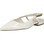 Högl Slingpumps Damen 31393934303632 Weiß 38 EU