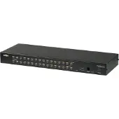 Aten 32-Port Multi-Interface (DisplayPort, HDMI, DVI, VGA) Cat 5 KVM Switch, 1920 x 1200 Pixel, Eingebauter Ethernet-Anschluss, Full HD, Rack-Einbau, 4,8 W, 1U