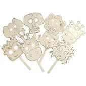 Creativ Company 56402, Bastelset für Kinder, Holz, Holz