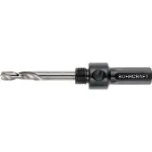 Bohrcraft Lochsägenschaft AS1 m. Zentrierbohrer f. Lochsäge 14-30 mm