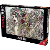 Perre/Anatolian ANATOLIAN Puzzle Kraft der Blumen 1500 Teile