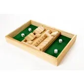 Quint Shut The Box Doppelspiel - 34 x 34 x 4 cm