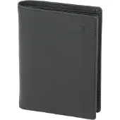 Esquire Leder Ausweisetui Logo ID Case Black schwarz
