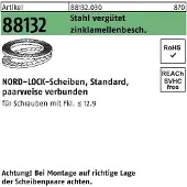 NORD-LOCK Scheiben geklebt DNL 24 (25,3 x 39 x 3,4) S 100 Stk