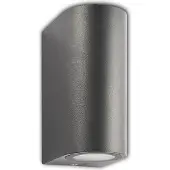 ISOLED Wandleuchte Siara Up&Down 2xGU10, IP54, anthrazit