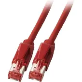 EFB Elektronik K8708RT.10, 10 m, Cat6a, S/FTP (S-STP), RJ-45, RJ-45, Rot