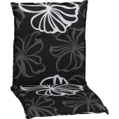 HVI Saumauflage Niedriglehner NL Barcelona, M125 schwarz/weiss mit Blüten