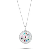 Jette Damen-Kette 925er Silber 85 Zirkonia Jette Silber