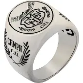 Cai Ring 925/- Sterling Silber Satiniert CAI Silbergrau