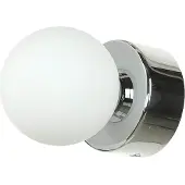 Licht-Erlebnisse Moderne Wandlampe BRAZOS Chrom Glas Metall G9 Wandleuchte Wohnzimmer Schlafzimmer Flur