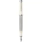 Pelikan Füllhalter M405 Silber-Weiss B Etui