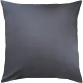 TRAUMSCHLAF Premium Interlock Kissenbezug 80x80 cm anthrazit