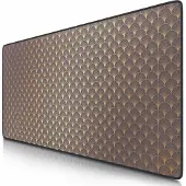 CSL Gaming Mauspad, XXL Mausmatte 900 x 400mm mit gewebter Microfastertextur, Art Deco