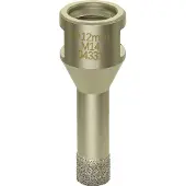 Diewe Fliesenbohrer Diamantbohrer M14 - Trockenbohrer Premium 7 - Bohrer ø 12mm