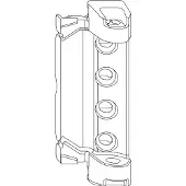 MACO Scherenlager DT130 12/18 mm 130 kg silber (202543)