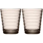 Iittala Wasserglas Aino Aalto Leinen 220 ml (2er-Set)