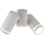 Licht-Erlebnisse Deckenstrahler Metall GU10 verstellbar Weiß 2-flammig Modern Spot Lampe Decke