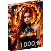 Enjoy Puzzle Feuer Element Puzzle 1000 Teile farbenfroh