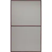 CULEX Fliegengitter Fensterbausatz Master XL SLIM 130x220cm braun 101580102-VH