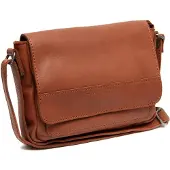 The Chesterfield Brand C48.1373 Leather Shoulder Bag Washed Wax Cow Ann Cognac