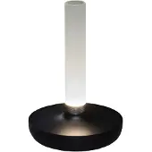 Konstsmide Wiederaufladbare Tischlampe Biarritz Schwarz