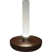 Konstsmide Wiederaufladbare Tischlampe Biarritz rostbraun