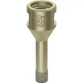 Diewe Fliesenbohrer Diamantbohrer M14 - Trockenbohrer Premium 7 - Bohrer ø 10mm