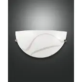 FABAS LUCE Wandleuchte Magma E27 150x95mm Weiß, Italy